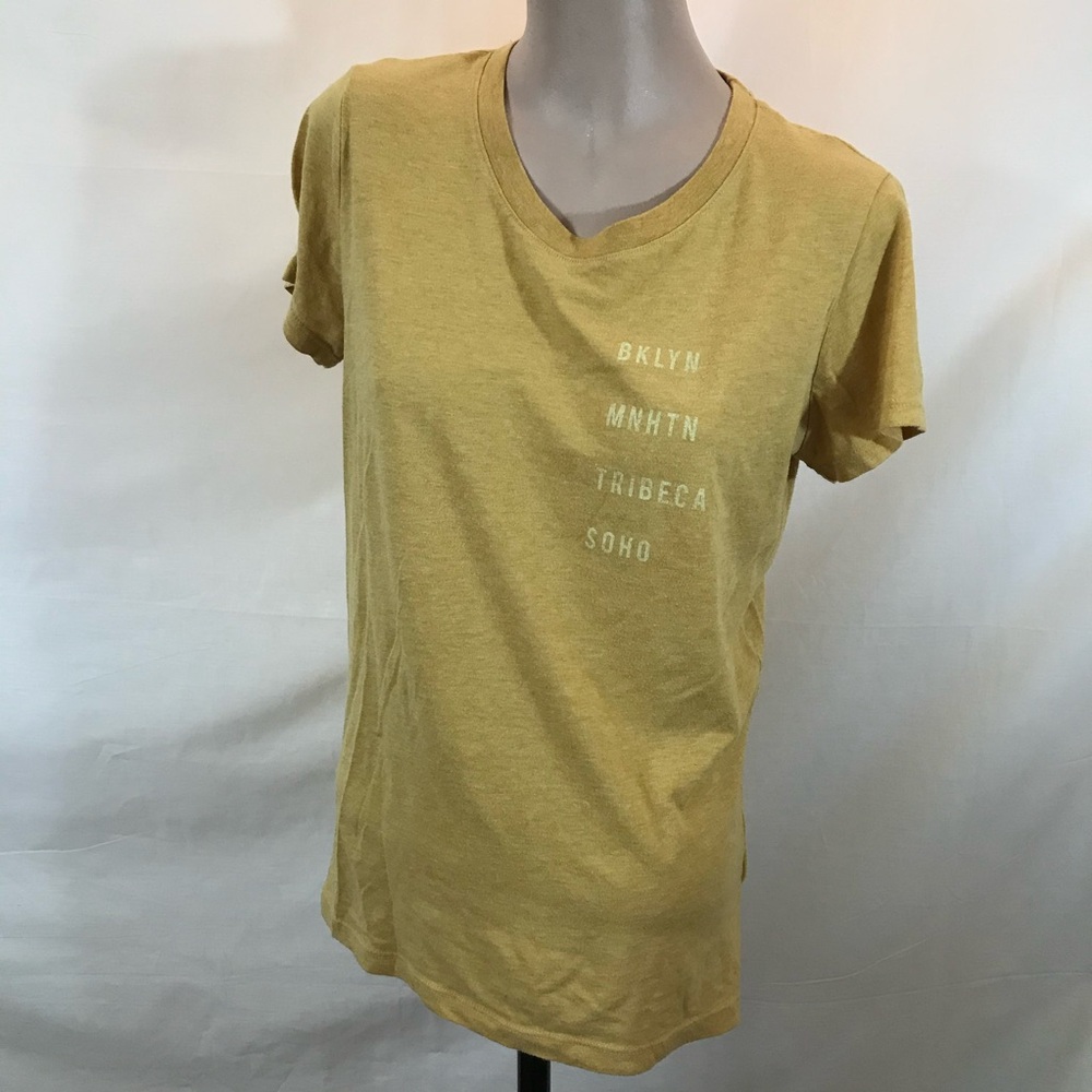 Yellow Graphic Tee